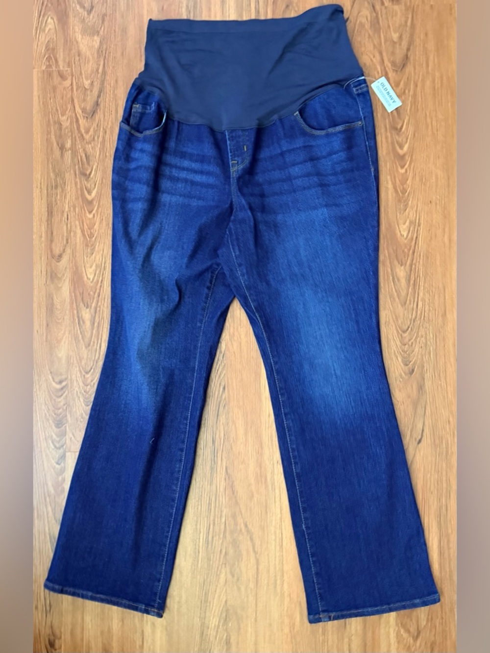 Old Navy maternity boot cut full panel size‎ 16 short jeans